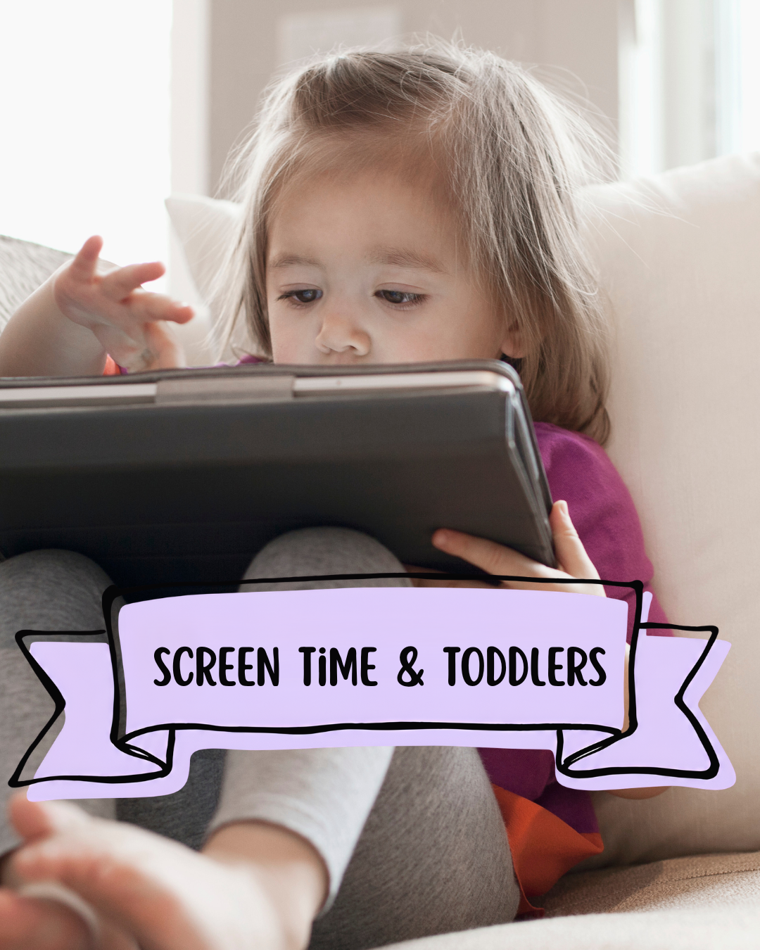  A licensed Pediatric OT answers the 4 screen time questions toddler moms ask most — how much is okay, why meltdowns happen when screens turn off, if educational apps actually work, and why Bluey on repeat is fine.