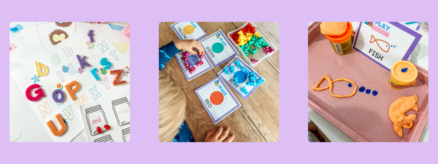 Free printable toddler worksheets for 2 year olds – Little Learners activity pack